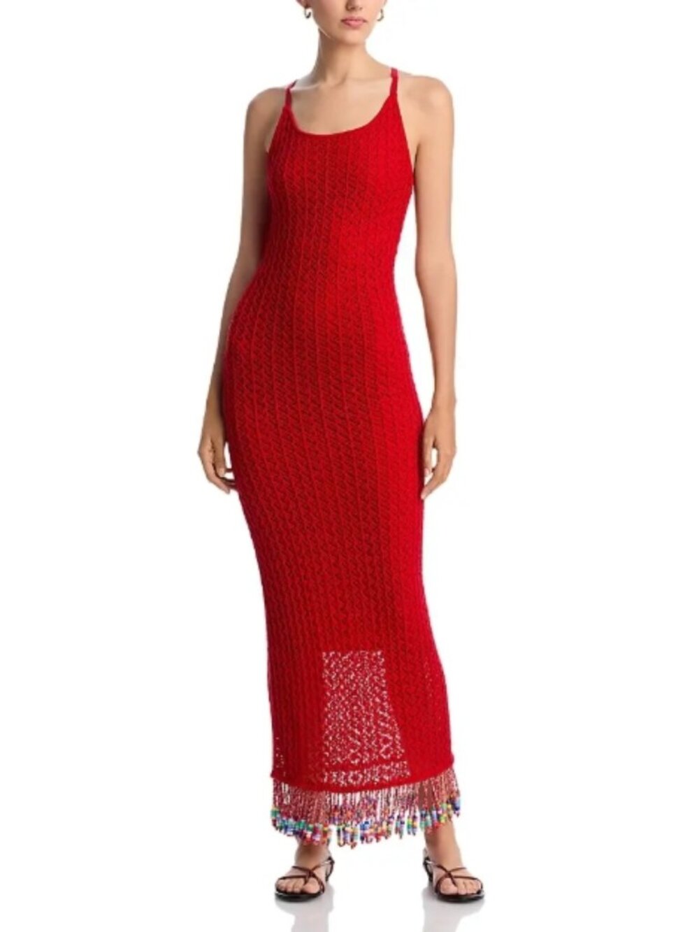 CAPITTANA  ali beads dress swim cover-up NWT sz s